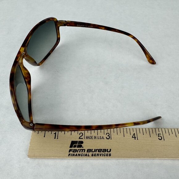Sojos Polarized Sunglasses Tortoise Frame Green Lens UV400 Protection SJ2269C6 - Picture 13 of 16